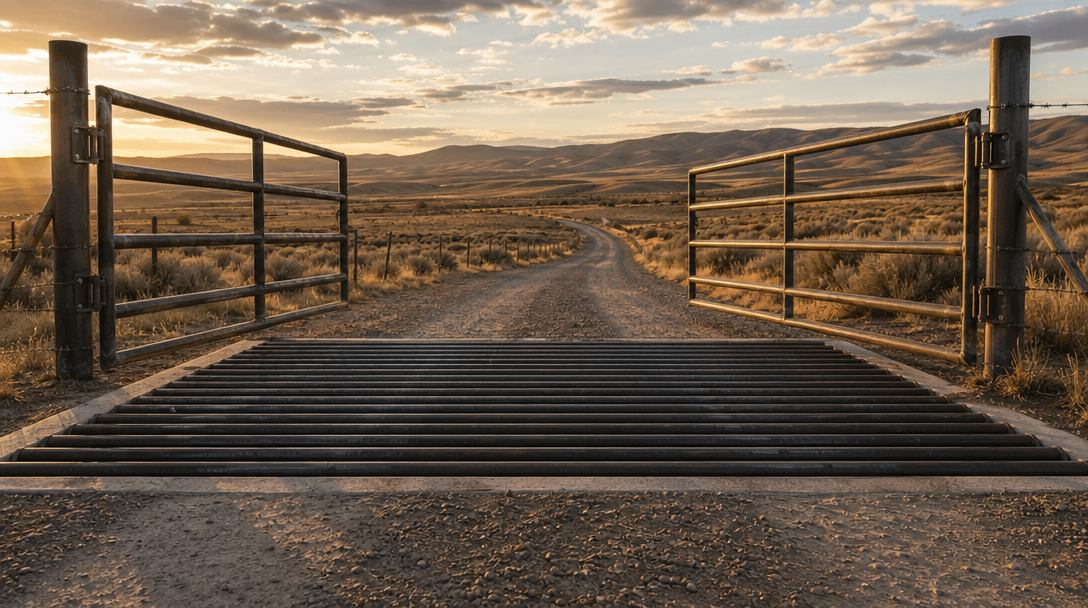 Custom Cattle Guards & Farm Gate Fabrication Caldwell Idaho