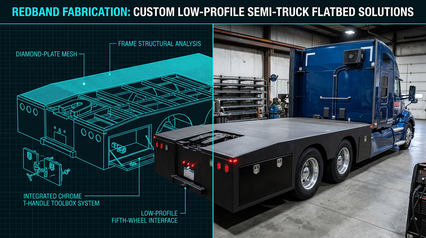 From CAD to Highway: Building a Custom Semi-Flatbed Dream